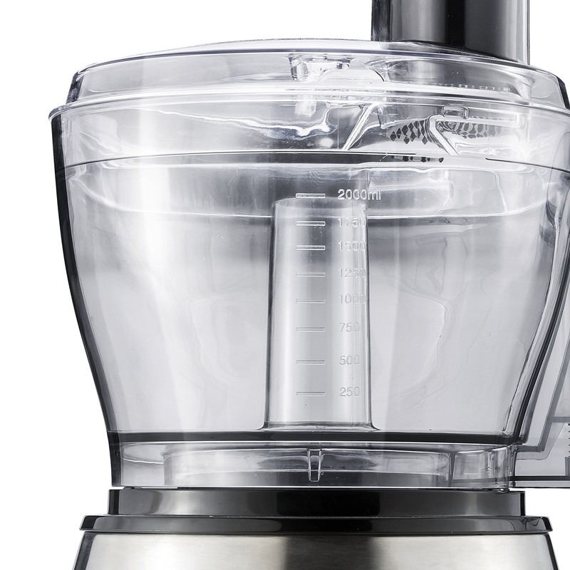 Brentwood Select FP-581 Food Processor, 8-Cup, Stainless Steel/Black