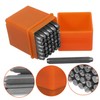 ULTECHNOVO Versatile Metal Letter Punch Set 37pcs Stamping Kit for