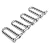 4pcs Stainless Steel U Type Shackle Lengthen U Sling Screws