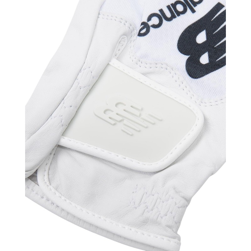 [ニューバランス] ゴルフ 継続定番商品 ユニセックス グローブ (合皮ファブリック・片手用) / 012-5985001 030_ホワイト L