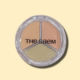 The Saem (Hyundai Hmall) Onnuri The Saem Cover Perfection Triple Pot Concealer Glow 20N / (현대Hmall) 온누리 더샘 커버 퍼펙션 트리플 팟 컨실러 글로우 20N
