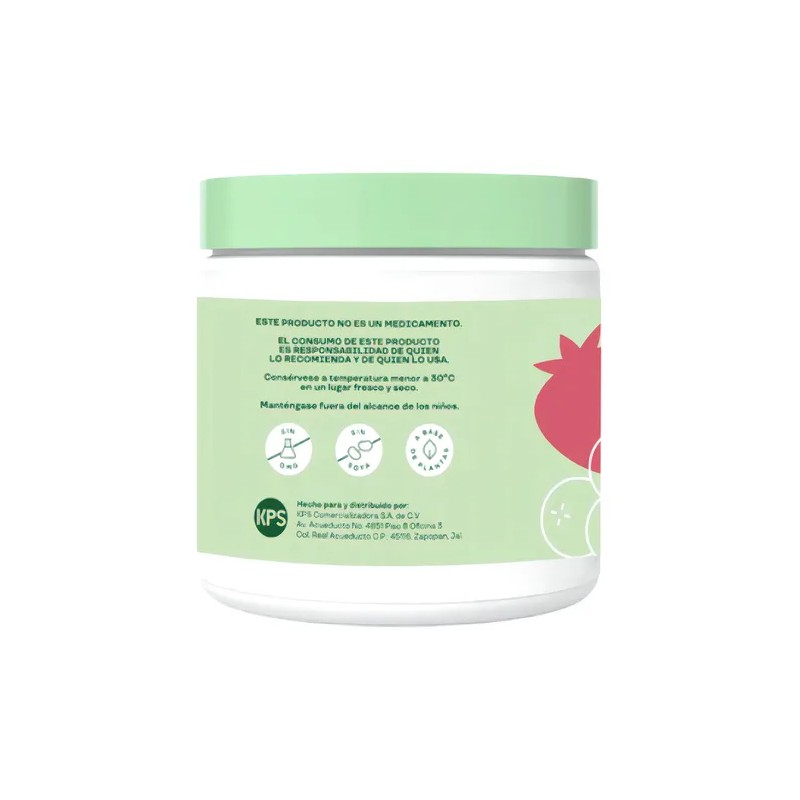 Suplemento en polvo Bloom Greens & superfoods carbohidratos sabor berry