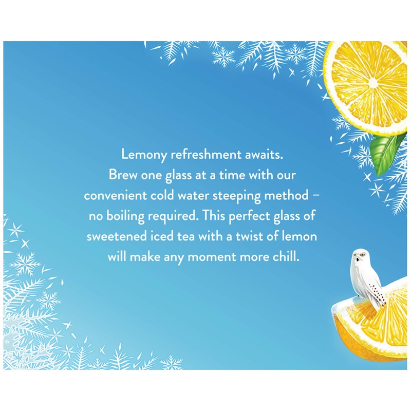 Celestial Seasonings Cold Brew Iced Tea, Sweetened Tea with Lemon,