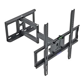 Double Pivot Tilt and Swivel TV Mounting Wall Mount 26 for 55 Inch TVs [VESA 400]