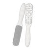 Minkissy 2sets Foot File Callus Rasp Scrubber Body Exfoliator Double-sided