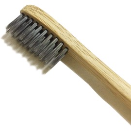 Brush Buddies Bamboo Charcoal Toothbrush, Human Powered,