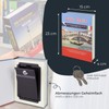 HMF 80935 Book Safe, Cash Box Real Paper Pages, Secret