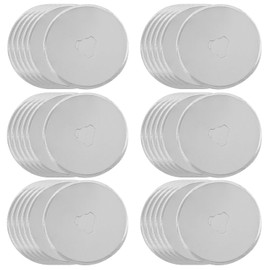 Coufce 36 Pack 28mm Rotary Cutter Blades, Compatible with Fiskars, Olfa, Martelli, and More, Replacement Blades for Quilting, Sewing, Scrapbooking, and Arts & Crafts, Sharp