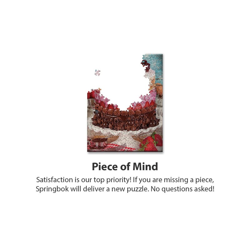 Springbok's 500 Piece Jigsaw Puzzle Icing on the Cake, Multi