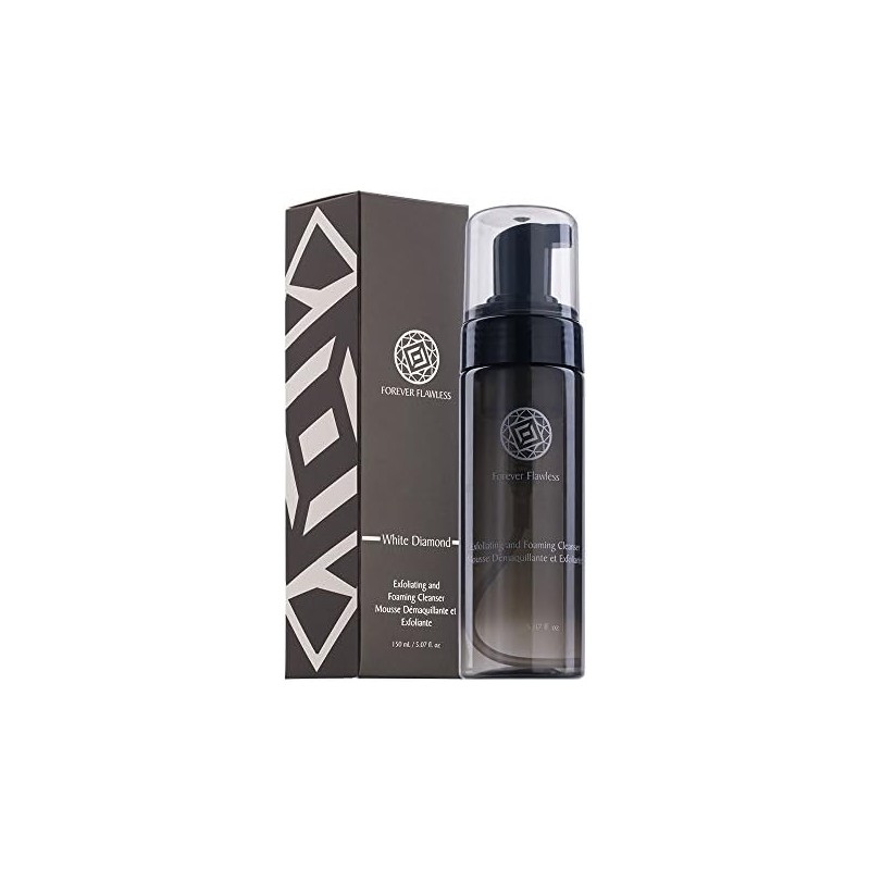 Forever Flawless Exfoliating Foaming Facial Cleanser with White Diamond Powder