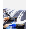 Pebeo 4 Artist Markers, Metal, Grey, 0.1 x 0.1 x