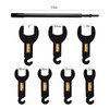 DenForste Pneumatic Fan Clutch Removal Tool Kit - 8pcs Clutch