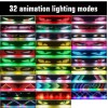 Unbranded 2X 28'' Devil Eyes Light DIY Eyes Dynamic LED