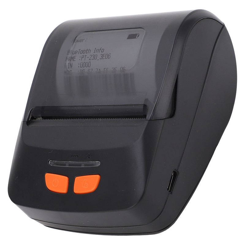 Bluetooth Thermal Printer with Label Paper Portable POS Barcode Printer