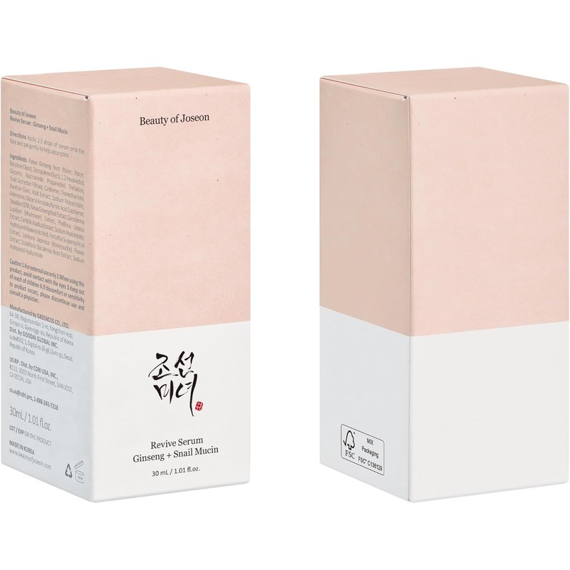 Revive Serum : Ginseng + Snail Mucin