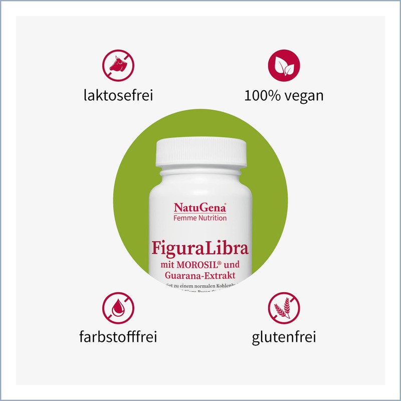 NautuGena FiguraLibra/Morosil & Guarana Extract/60 Capsules (1 Month Pack)
