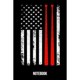 Drummer Notebook: Diary, & Journal for drumming lovers - Funny Gift Idea for Drummer (6"x9" 120 Pages)