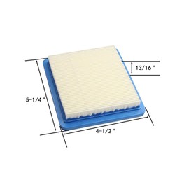Laranvi 2 Pack 491588s Air Filter,For Briggs and Stratton 491588 4915885 399959, Toro 20332, Craftsman 33644,Troy-Bilt TB110 TB230 TB210, Flat Air Cleaner Cartridge,Premium Lawn Mower Air Cleaner