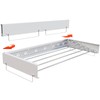 SKIKEN Wall Mounted Laundry Drying Rack - Pull-Out Drying Rack