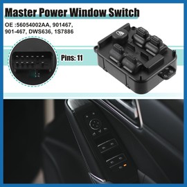 A ABSOPRO Power Window Switch No.56054002AA with Tool Window Control Switch for Jeep Liberty 2005-2007