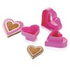 Tescoma Double-Sided Cookie Cutters Hearts, 6 Sizes Delicia, Assorted, 20