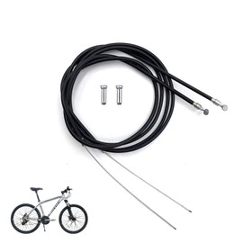 Hmseng Bicycle Brake Cable Universal Mountain Bike Bicycle Brake Cable with End Sleeve