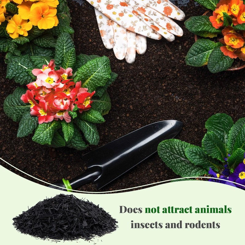 Frienda Shredded Rubber Mulch 2.23 Cu. ft. - 40 Lbs