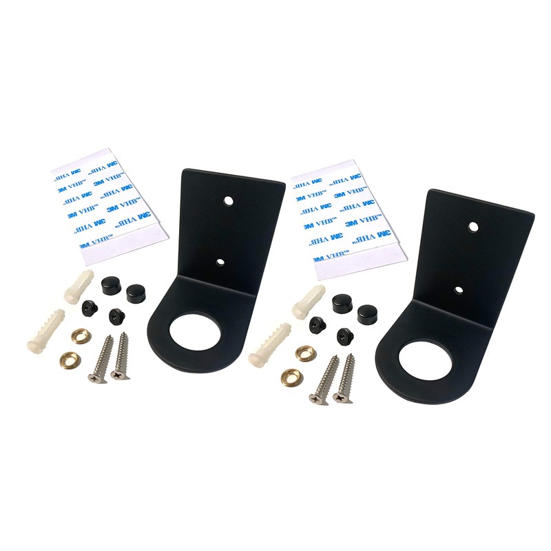 Soap Dispenser Wall Mount Bracket (Black, 2)