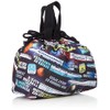 Takanami Create Gusseted Drawstring Super Express Black [103397]