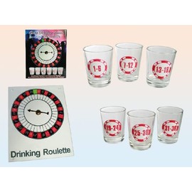 Glass Drinking Game Roulette