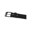 Lowlife of London Men's Triple S Belt, Black Snakeskin, 34cm