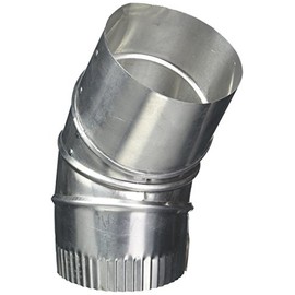Lambro Industries 2310 Aluminum Dryer Duct Elbow 4 In.