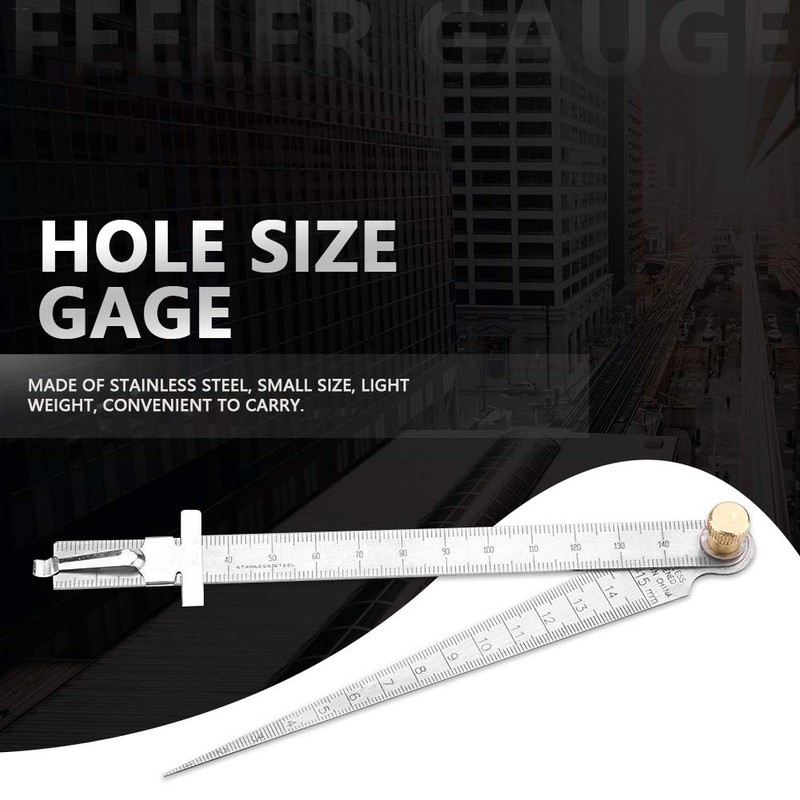 Taper Gage High Precision Stainless Steel Wedge Sensor Hole Taper