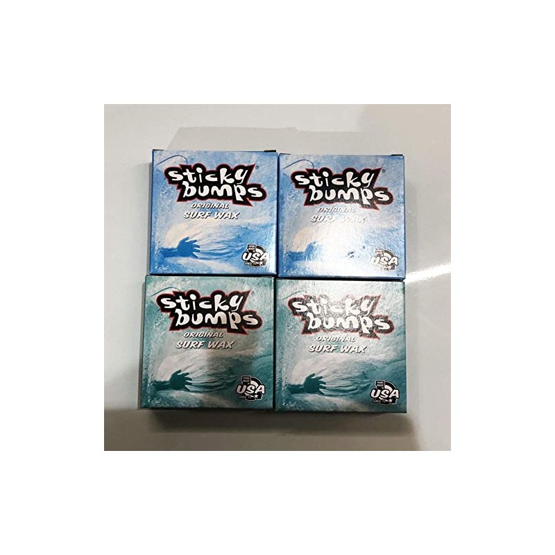 STICKY BUMPS Set of 4 Sticky Bumps Surf Wax Surfboard