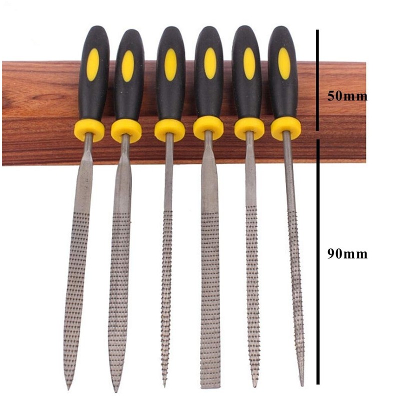 WYZBEN Mini File Set Microtech Needle Rasp Filling Tool Woodworking