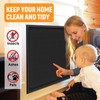 Fireplace Cover, Fireplace Blocker Blanket Stops Overnight Heat Loss, Adjustable