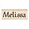 Stamps by Impression Melissa Name Rubber Stamp