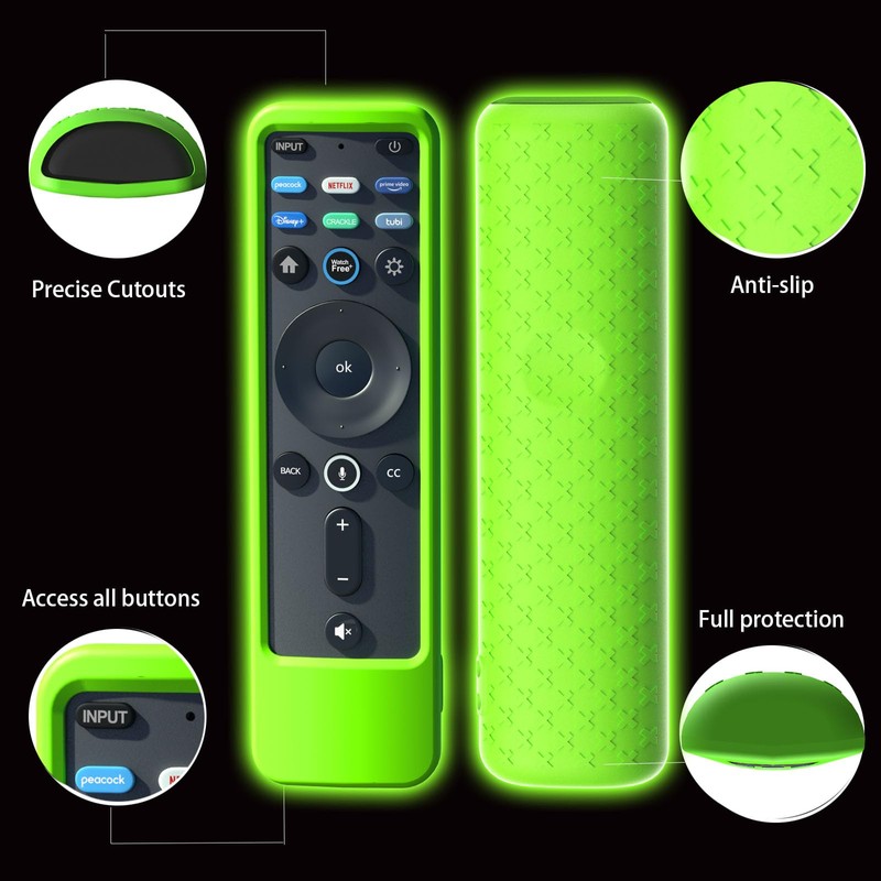 4PACK Case Cover for VIZIO XRT260 Smart TV Remote Control
