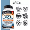 Bioschwartz Men's Multivitamin Advanced Formula, Zinc, Vitamins A, B, C,