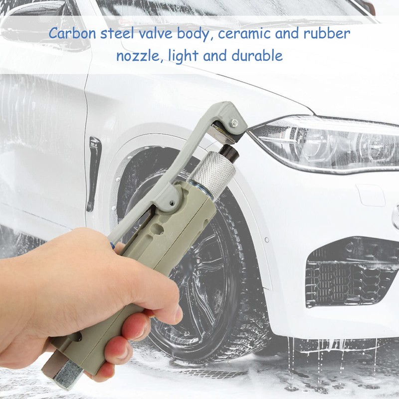 Abrasive Blaster Sandblasting Nozzle Gun, Sand Head with 3 Ceramic