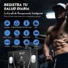 Báscula Inteligente Bluetooth Deylinghs Color Rosa Con App, 180 kg