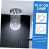 Gatuida 20Pcs Lampshade Fixators Durable DIY Holders for Home Office