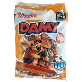 Damy Milk Peanut Crunch Candy 100pcs (Net Weight 20.1oz)