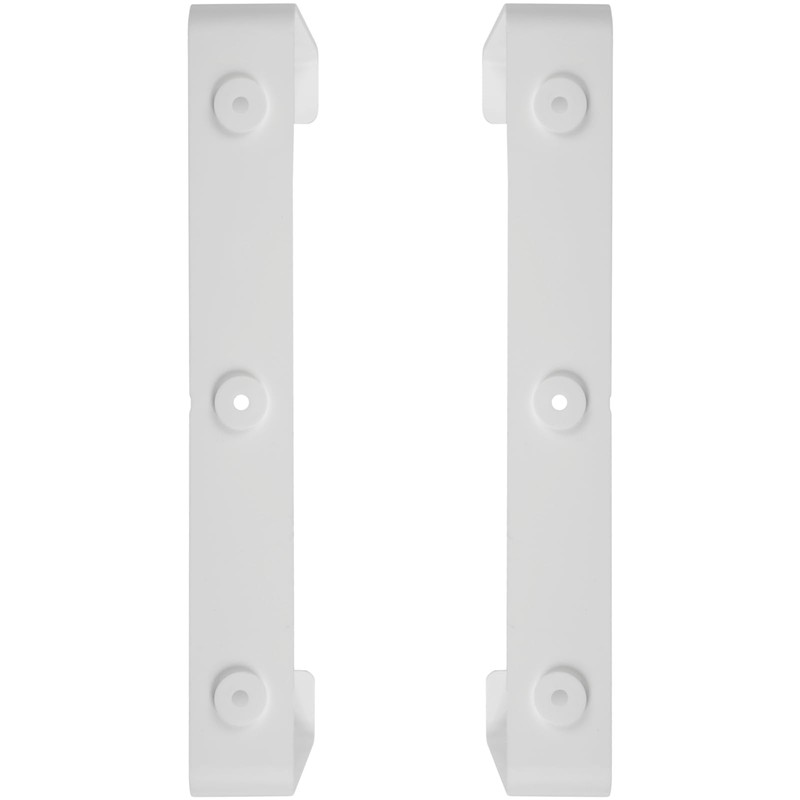 2 x 220 x 90 mm flat duct brackets for