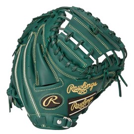 Rawlings Baseball Glove Soft JR. Kids Junior HYPER TECH R9 SERIES GJ5R92AFS Dark Green [Catcher] Size 31.5 *Right Throwing (Left Hand Wear)