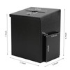 xydled Wall Mounted Suggestion Box with Key Lock, Metal Donation/Ballot/Voting/Collection/Key