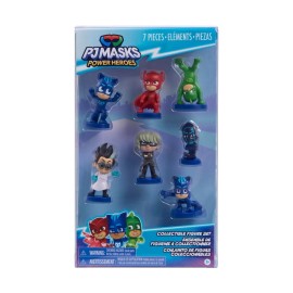 Just Play PJ MASKS POWER HEROES 7 PIECES COLLECTIBLE FIGURE SET