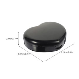 Ipetboom 3 Sets Portable Travel Contacts Lens Case with Shaped Design Leak for Travel and Outdoor Use Friends and Family