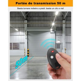 2PCS Gate Remote Controls, Universal Remote Controls for Garage Doors, 2 Channel Remote Controls for Garage Doors, Garage Door Opener Remote Controls