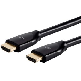 Monoprice Certified Premium HDMI Cable - Black - 6 Feet (2 Pack) 4K 60Hz HDR 18Gbps 28AWG YUV 4:4:4